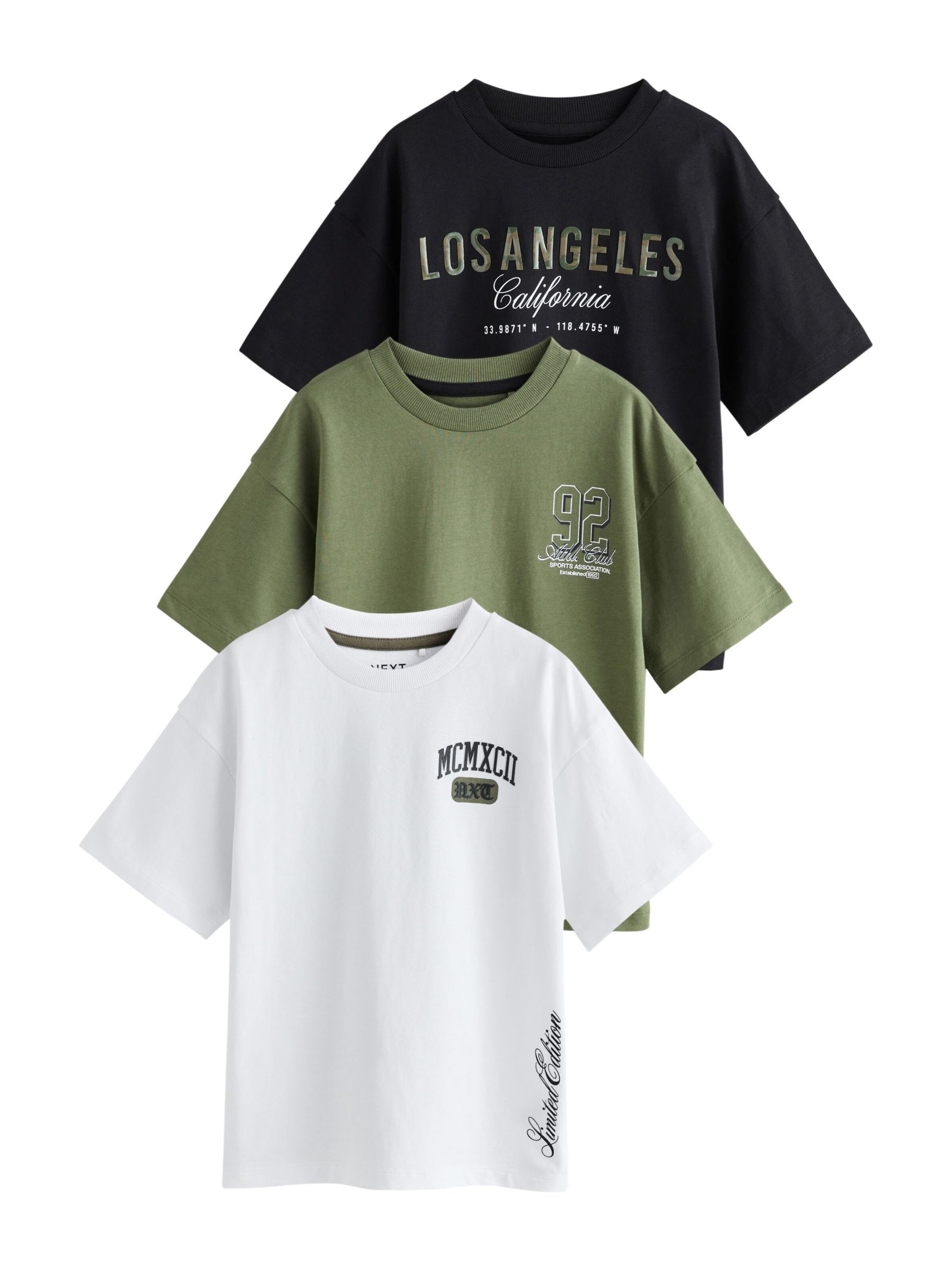 Next Shirt in Green: front