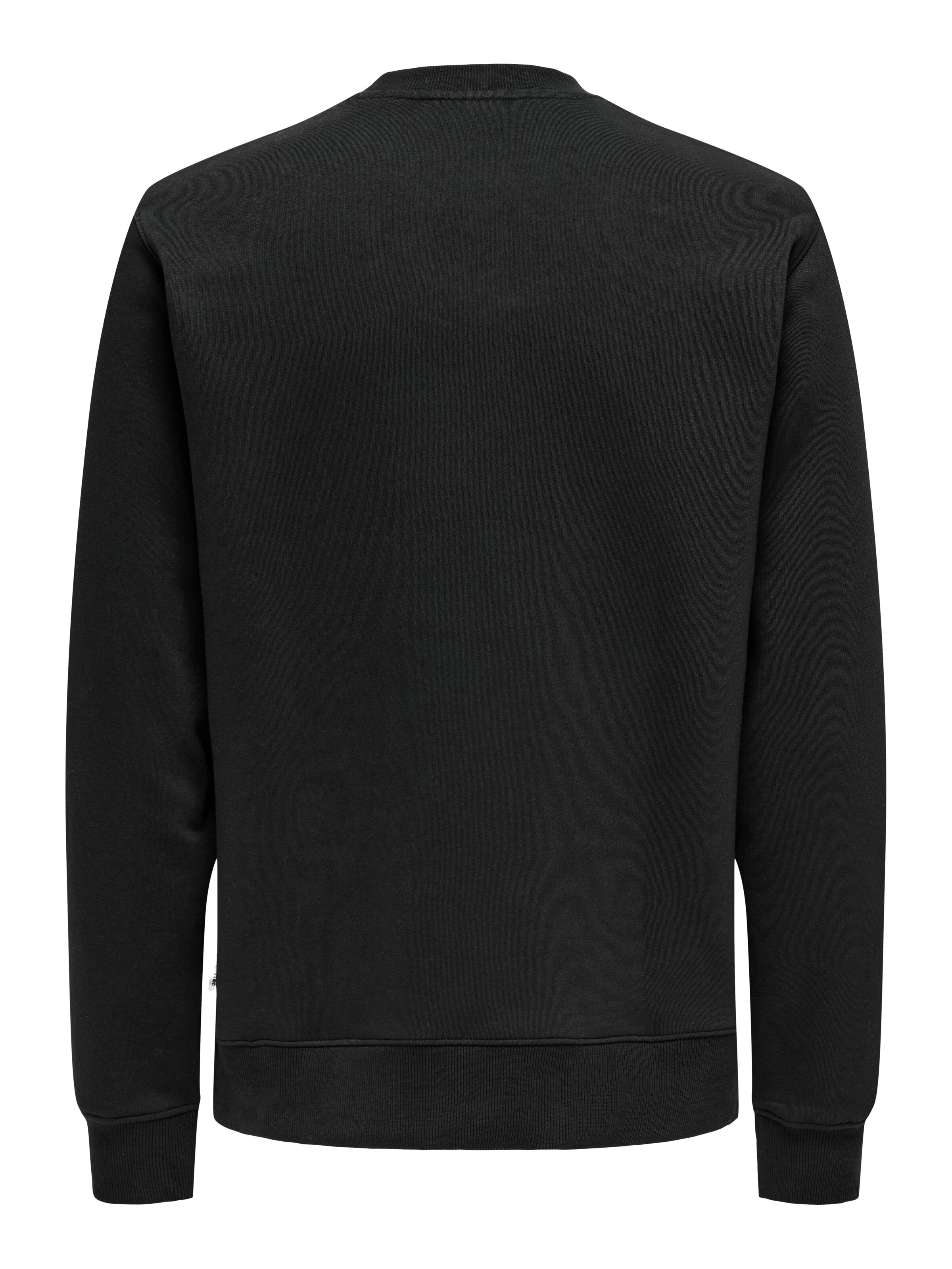 Only & Sons Sweatshirt 'ONSDAWSON' in Zwart