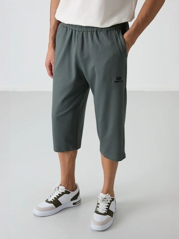 Wide Leg Pantalon Tommy Life en gris