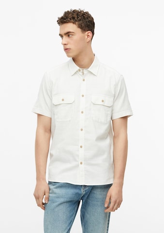 Coupe regular Chemise s.Oliver en blanc : devant