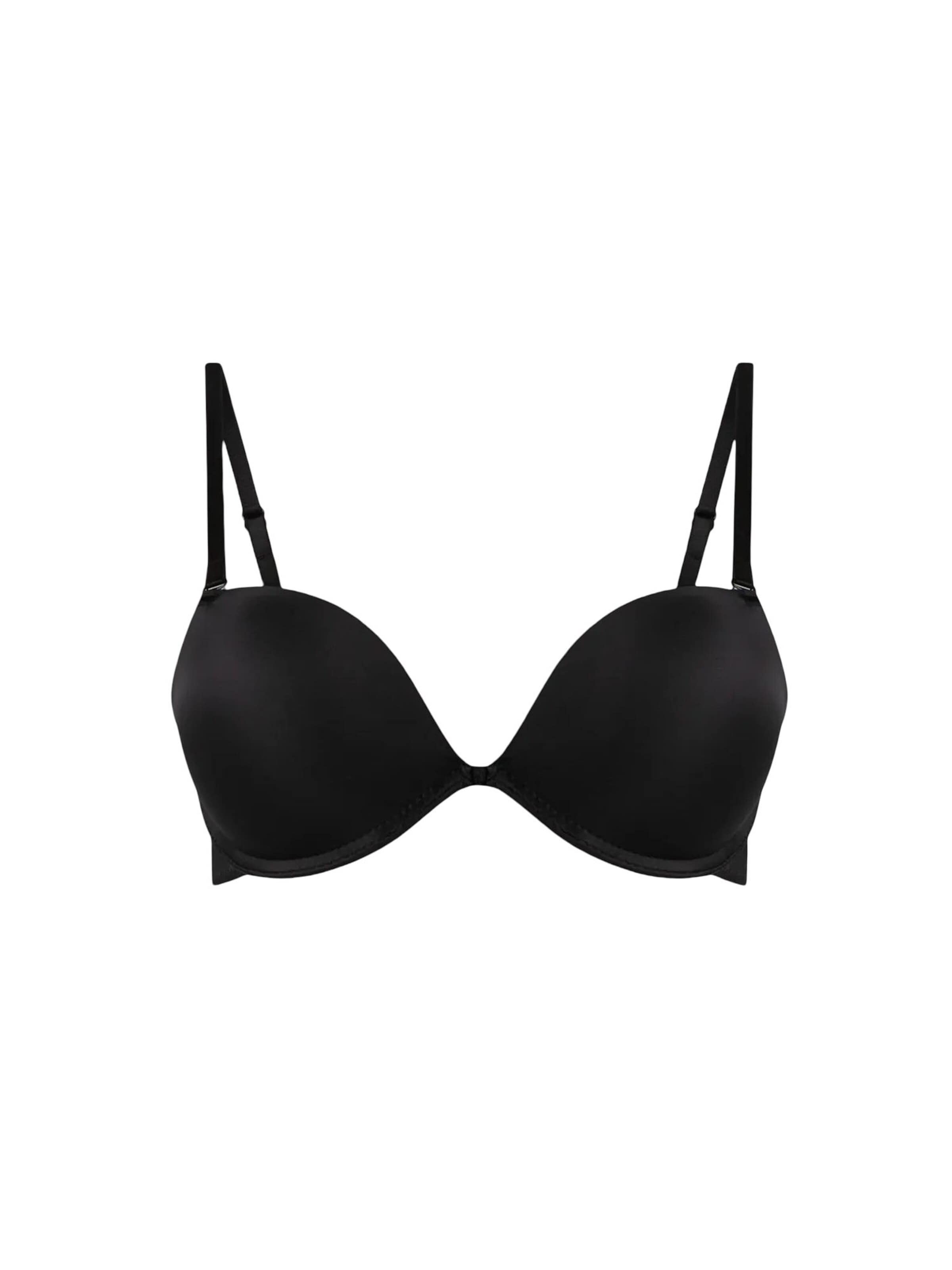 Penti Push-up Podprsenka – černá: přední strana