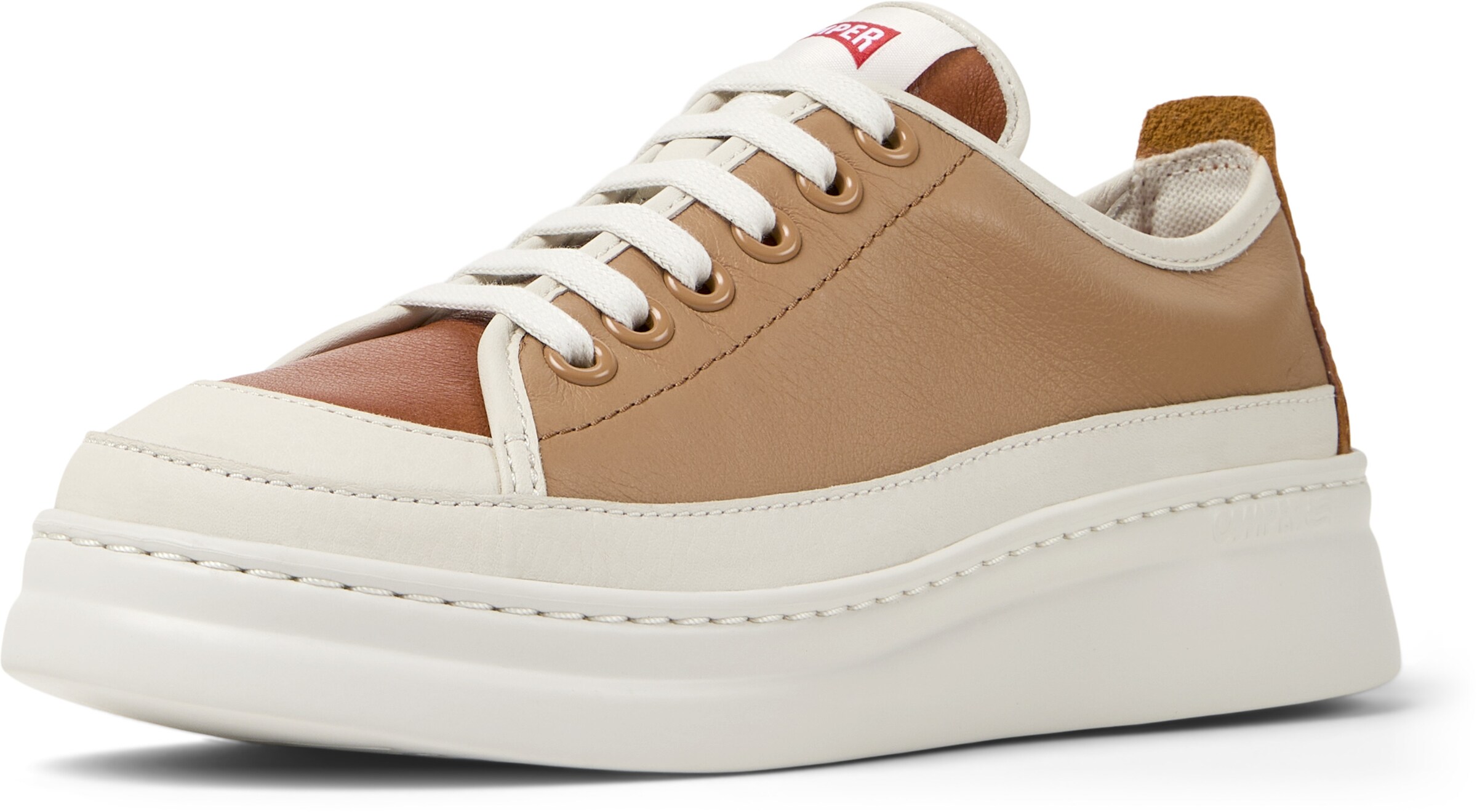 Baskets basses 'G3D Runner Up  Twins' CAMPER en marron : devant