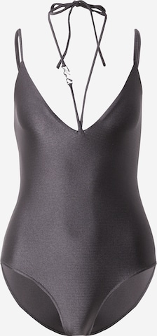 Karl Lagerfeld Bustier Uimapuku värissä harmaa: etupuoli