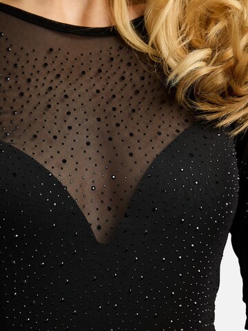 Liberte Essentiel Top ' MESH ' in Black