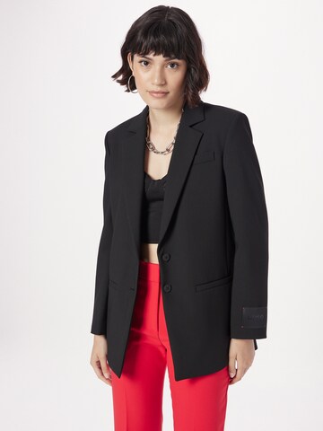 HUGO - Blazer 'Amyia' em preto: frente