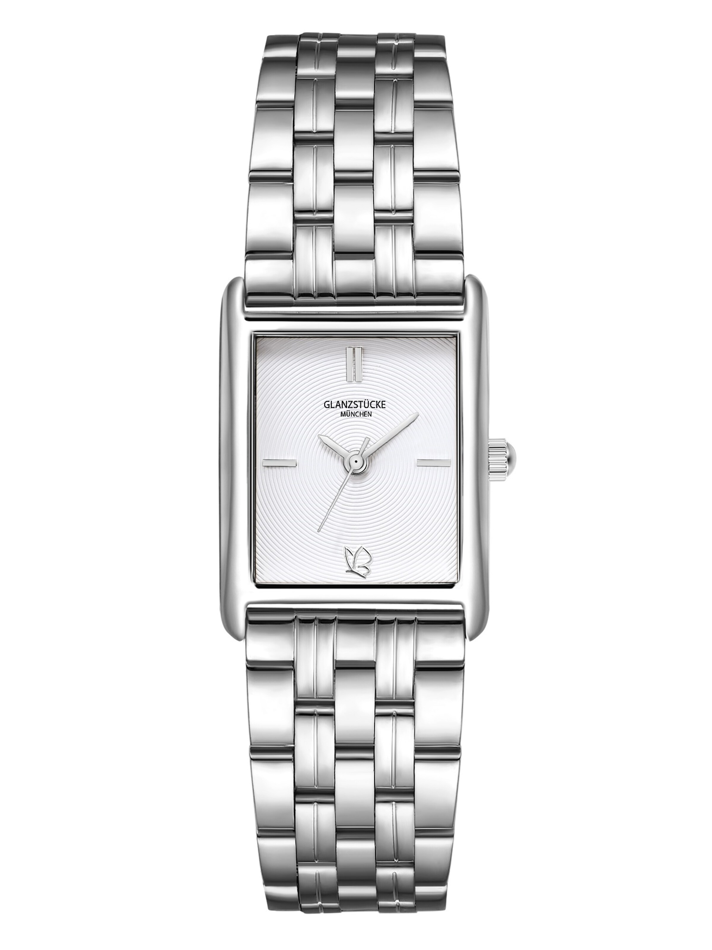 Glanzstücke München Analoog horloge in Zilver: voorkant