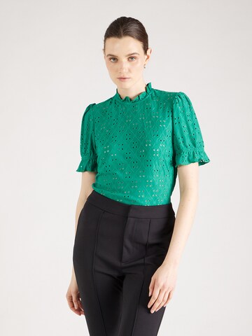 VILA - Blusa 'KAWA' en verde: frente