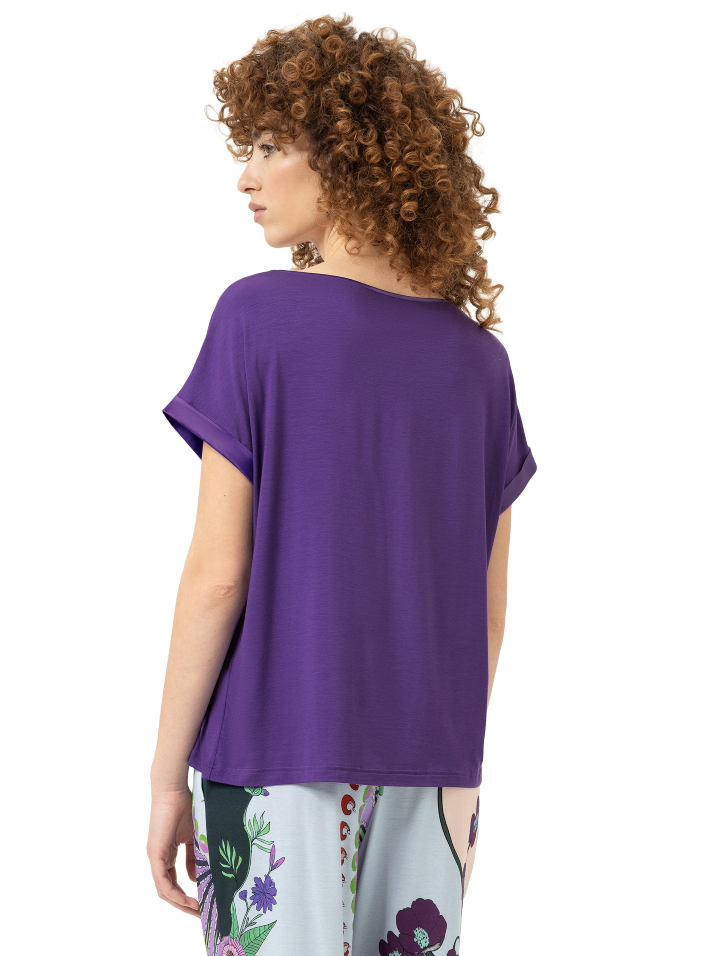Mey Pajama shirt 'Pure Chic' in Purple