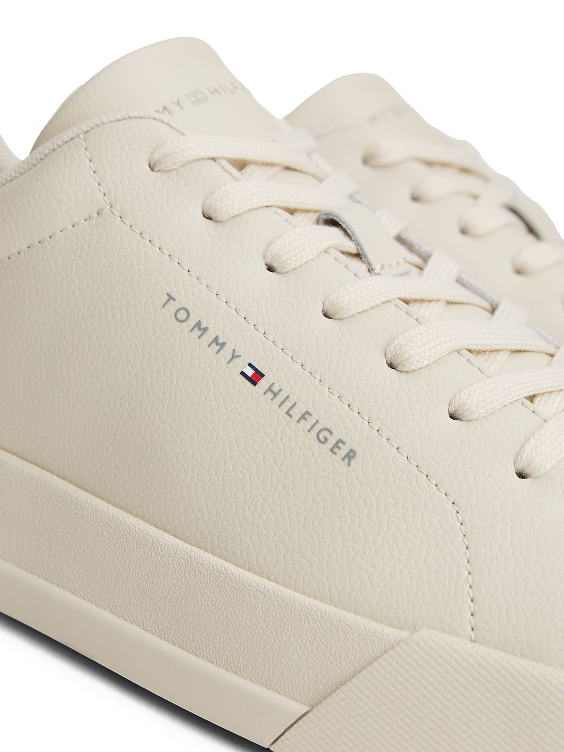 TOMMY HILFIGER Sneaker 'Court Ess' in Beige