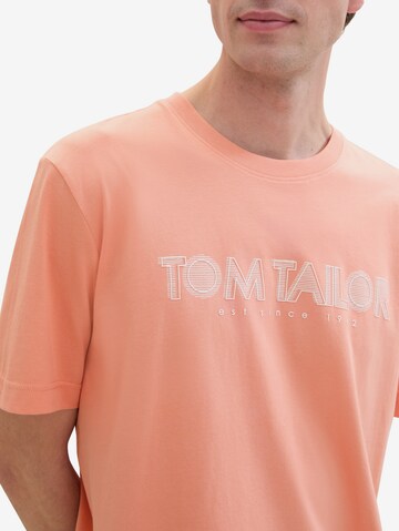 TOM TAILOR Koszulka w kolorze różowy