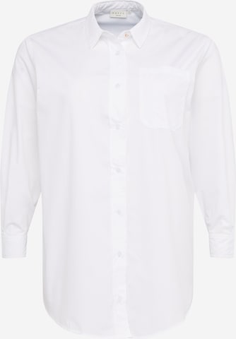 KAFFE CURVE - Blusa 'Lone' em branco: frente