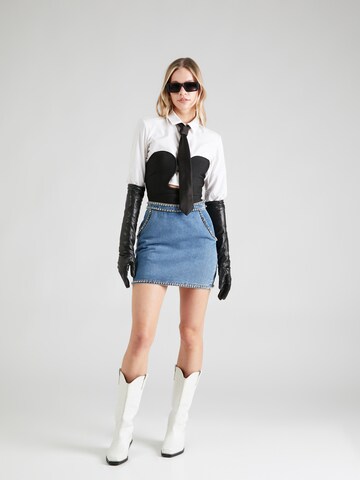 Nasty Gal Rok in Blauw