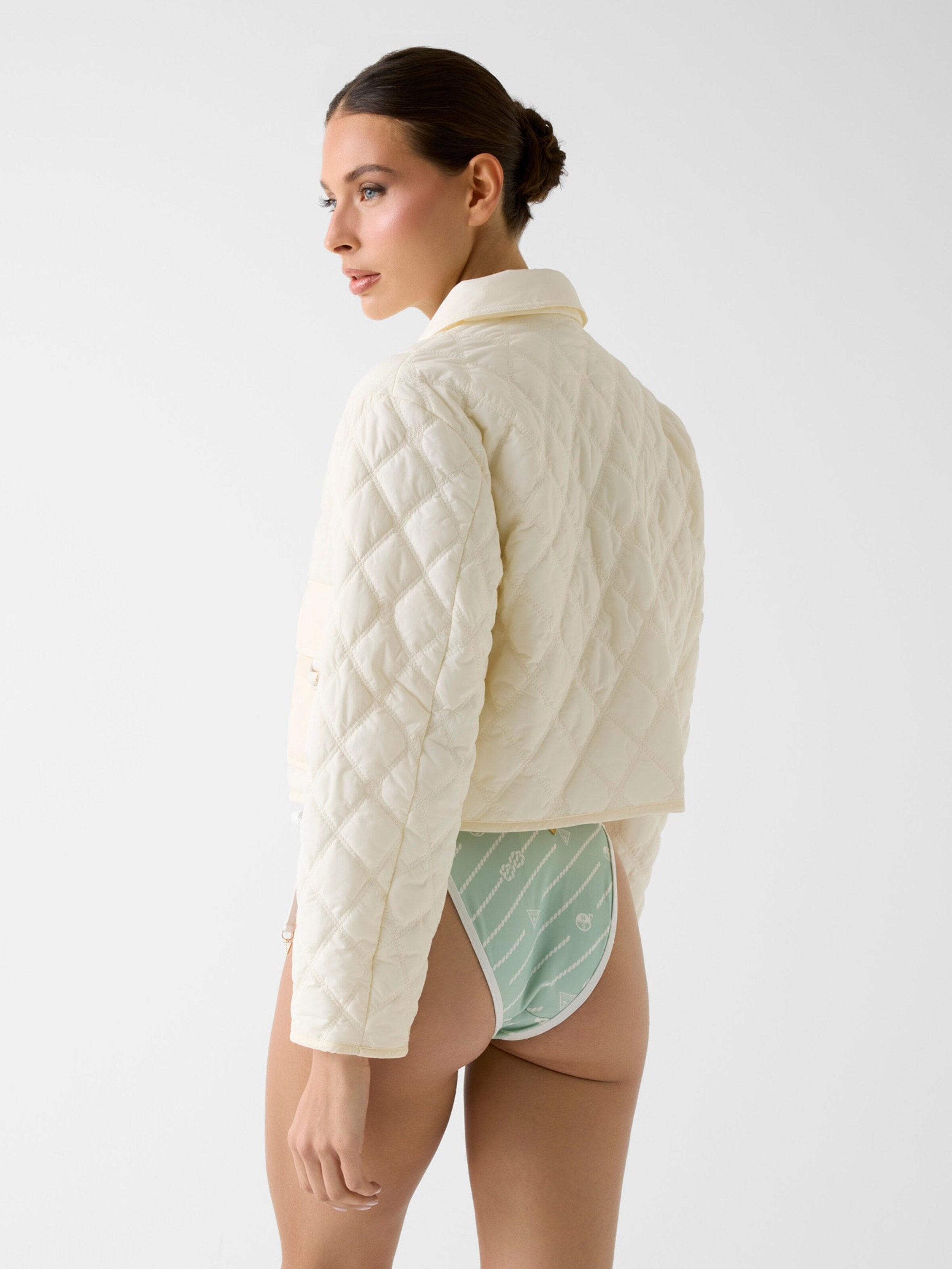 GUESS - Chaqueta de entretiempo en beige