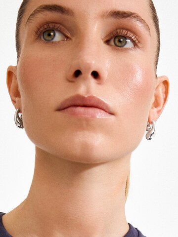 Pilgrim Fülbevalók 'Jennings' - ezüst: elől