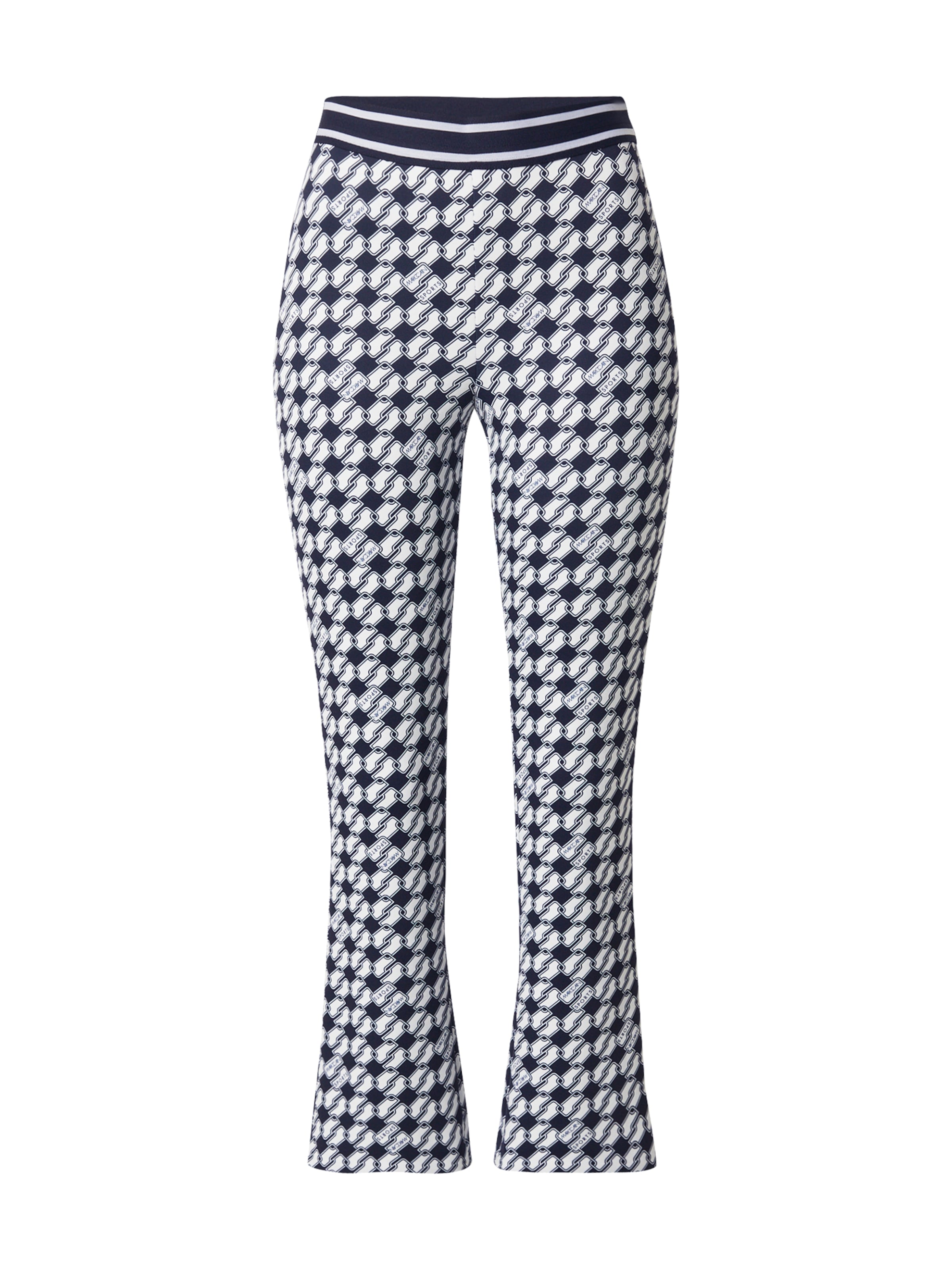 Marc Cain Flared Nadrág - kék: elől