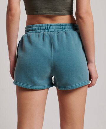 Superdry Regular Hose in Blau