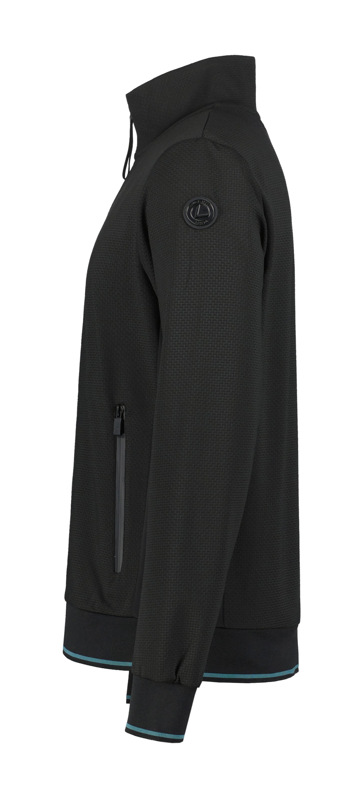 LUHTA Sports sweat jacket 'Ihode' in Black