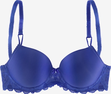 LASCANA Bra in Blue: front