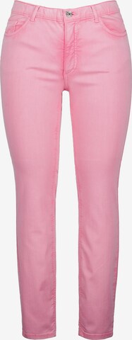 Studio Untold Skinny Jeans in Roze: voorkant