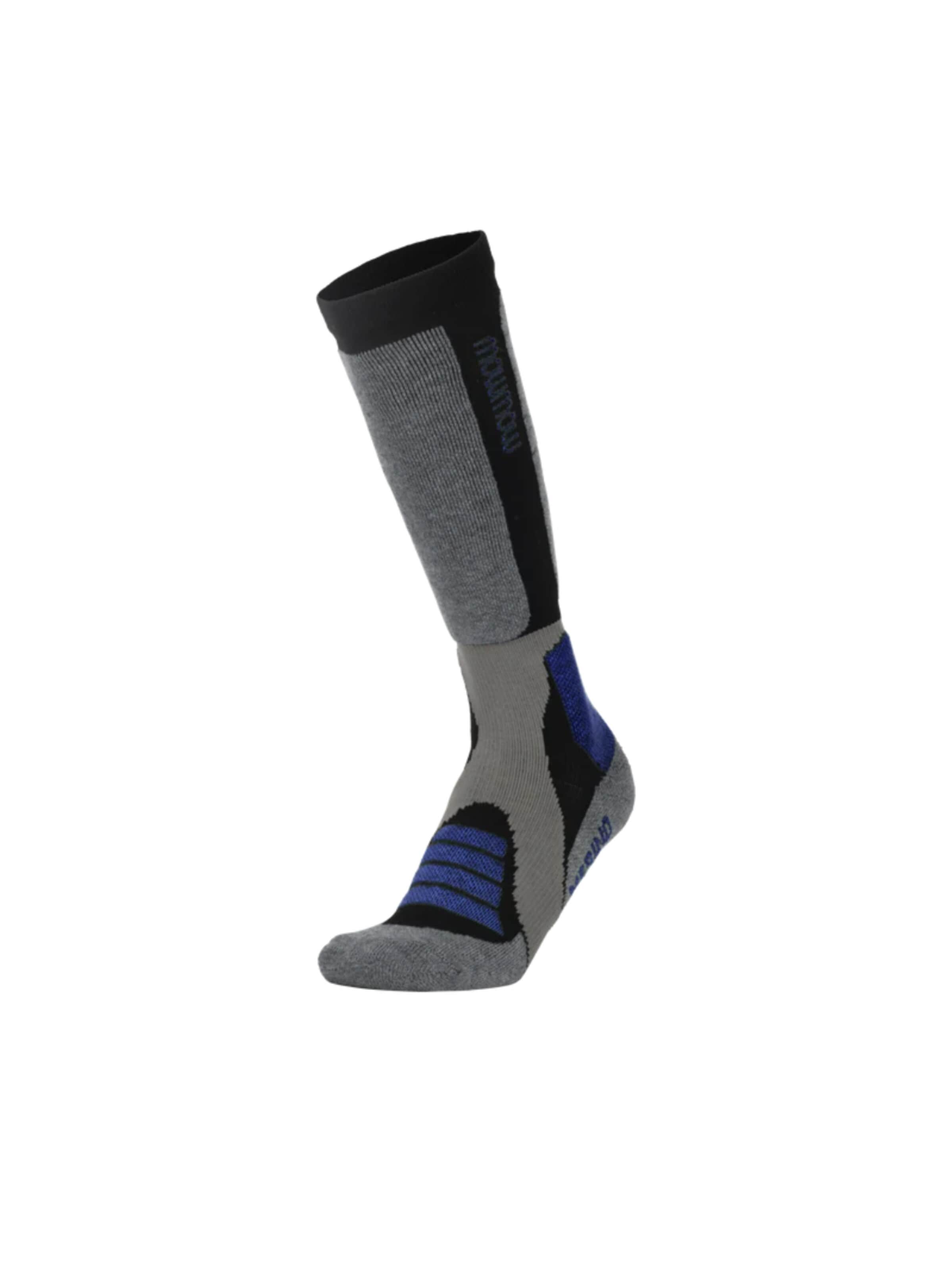 Calzino sportivo 'MowMow Ski Socks - Silver Ions - Antibacterial - Men - Women - Size 39-42 - Gray' di Mowmow in grigio: frontale
