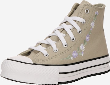 CONVERSE Tennarit 'CTAS' värissä vihreä: etupuoli