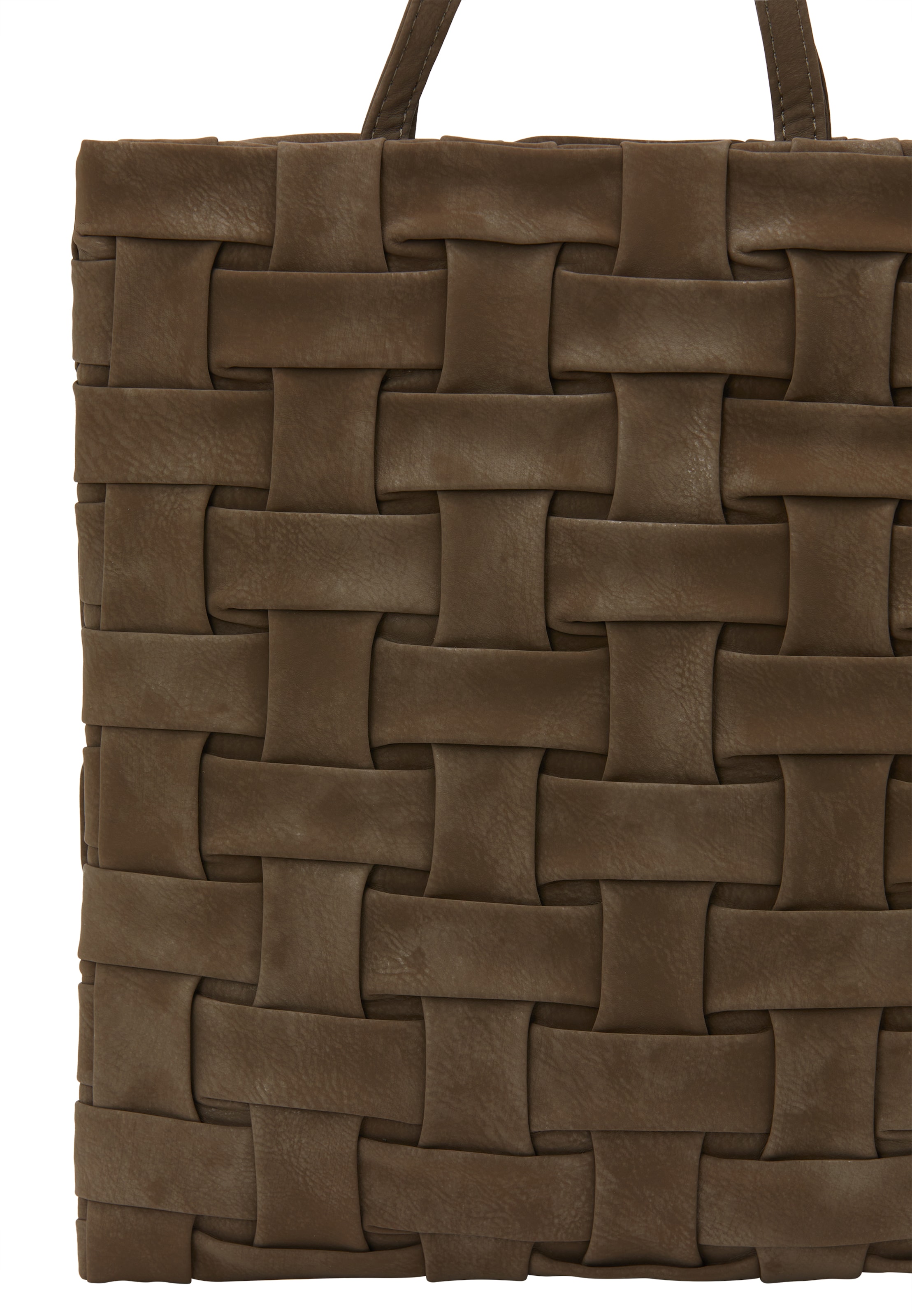 Borsa a mano di RISA in marrone