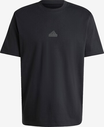 T-Shirt fonctionnel 'City Escape' ADIDAS SPORTSWEAR en noir : devant