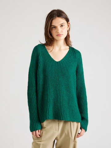 DRYKORN Sweater 'LYNETTE' in Green: front