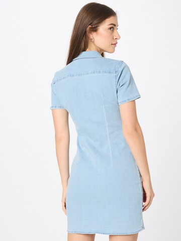 Noisy may Shirt Dress in Blue