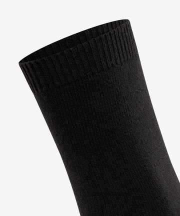 FALKE Sockor 'Cosy Wool' i svart