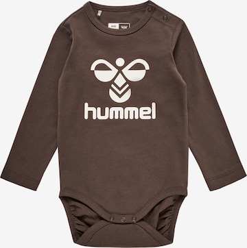 Hummel Romper/bodysuit 'Flips' in Brown: front