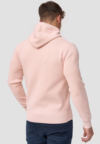 INDICODE JEANS Sweatshirt 'Longview' in Roze