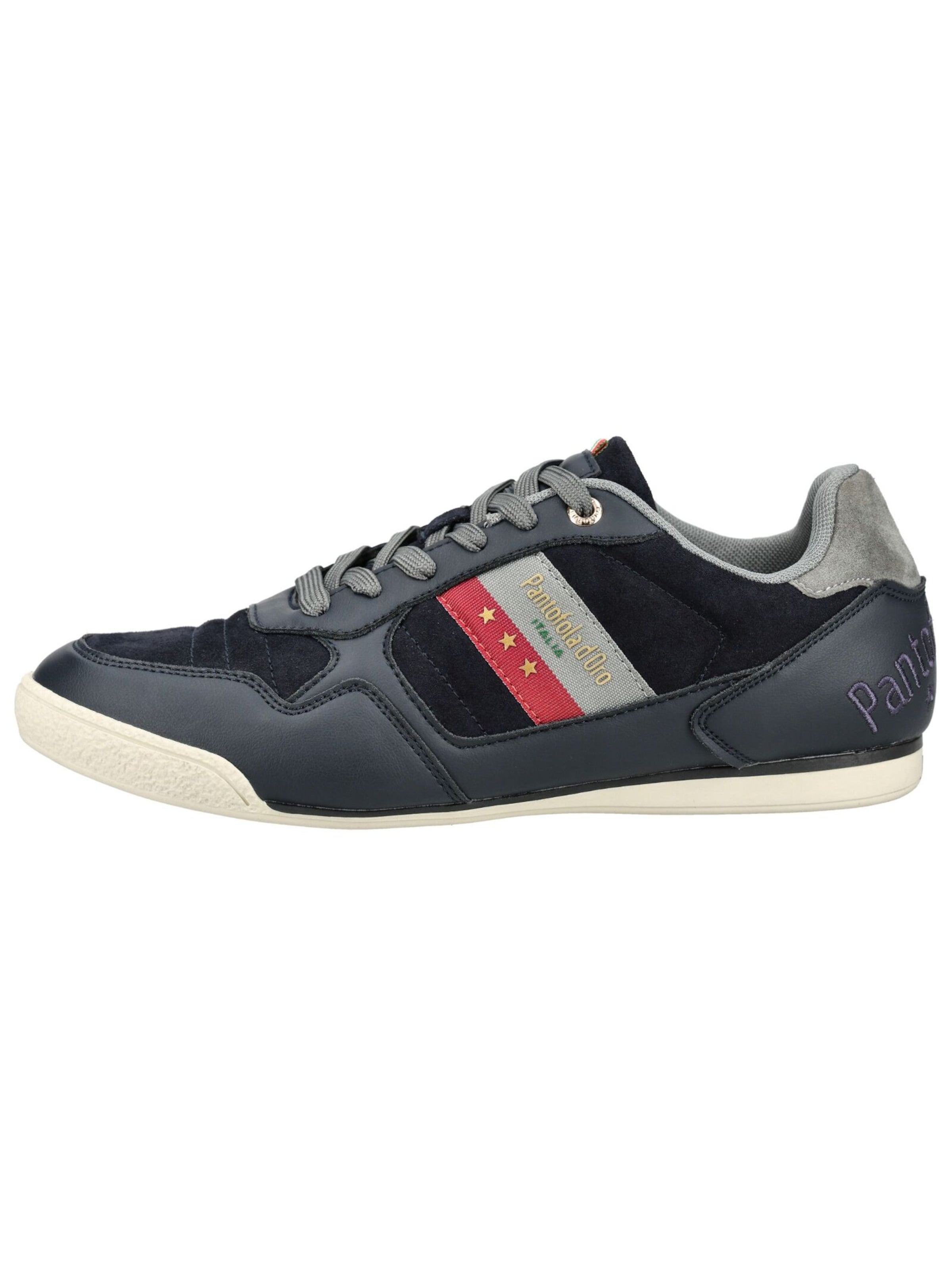 PANTOFOLA D'ORO Sportlicher Schnürschuh in Blau: Seite