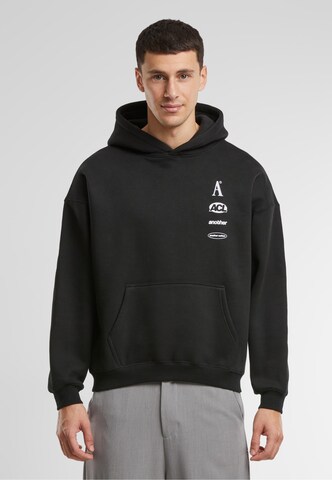 Another Cotton Lab Sweatshirt 'Coffee and Workout' in Grey: front