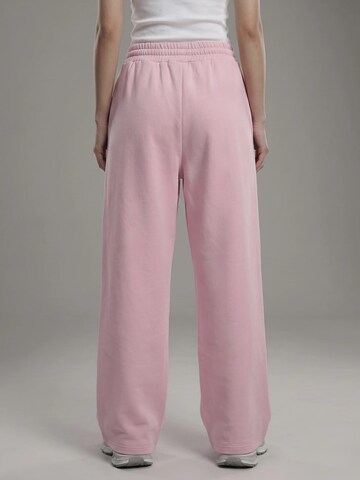 QWX2 - Pierna ancha Pantalón 'Urban' en rosa