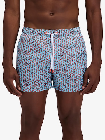 Sundek Zwemshorts in Blauw: voorkant