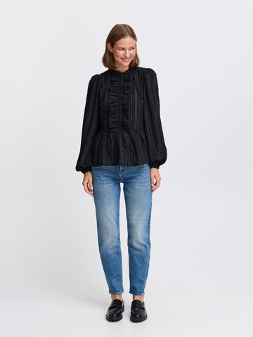 b.young - Blusa 'Ikaya' en negro