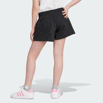 ADIDAS SPORTSWEAR Loose fit Sports trousers 'Future Icons' in Black