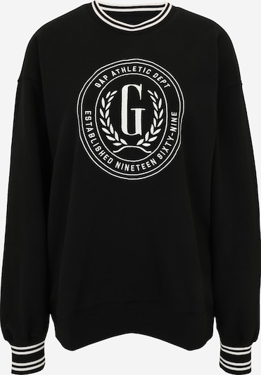Gap Tall Sweatshirt em preto / branco, Vista do artigo