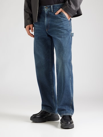 Loosefit Jeans cargo '90S' GAP en bleu : devant