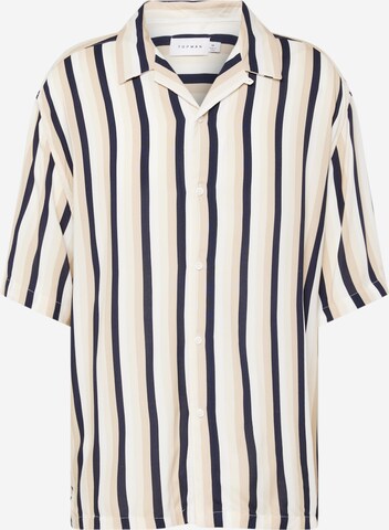 Comfort fit Camicia di TOPMAN in beige: frontale