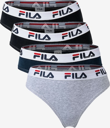 Slip di FILA in grigio: frontale