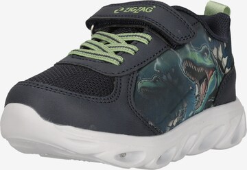 ZigZag Lage schoen 'Siero' in Groen: voorkant