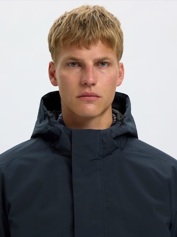 SELECTED - Chaqueta funcional 'SLMFOREST' en azul