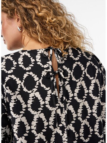 Zizzi - Blusa 'Vellen' en negro
