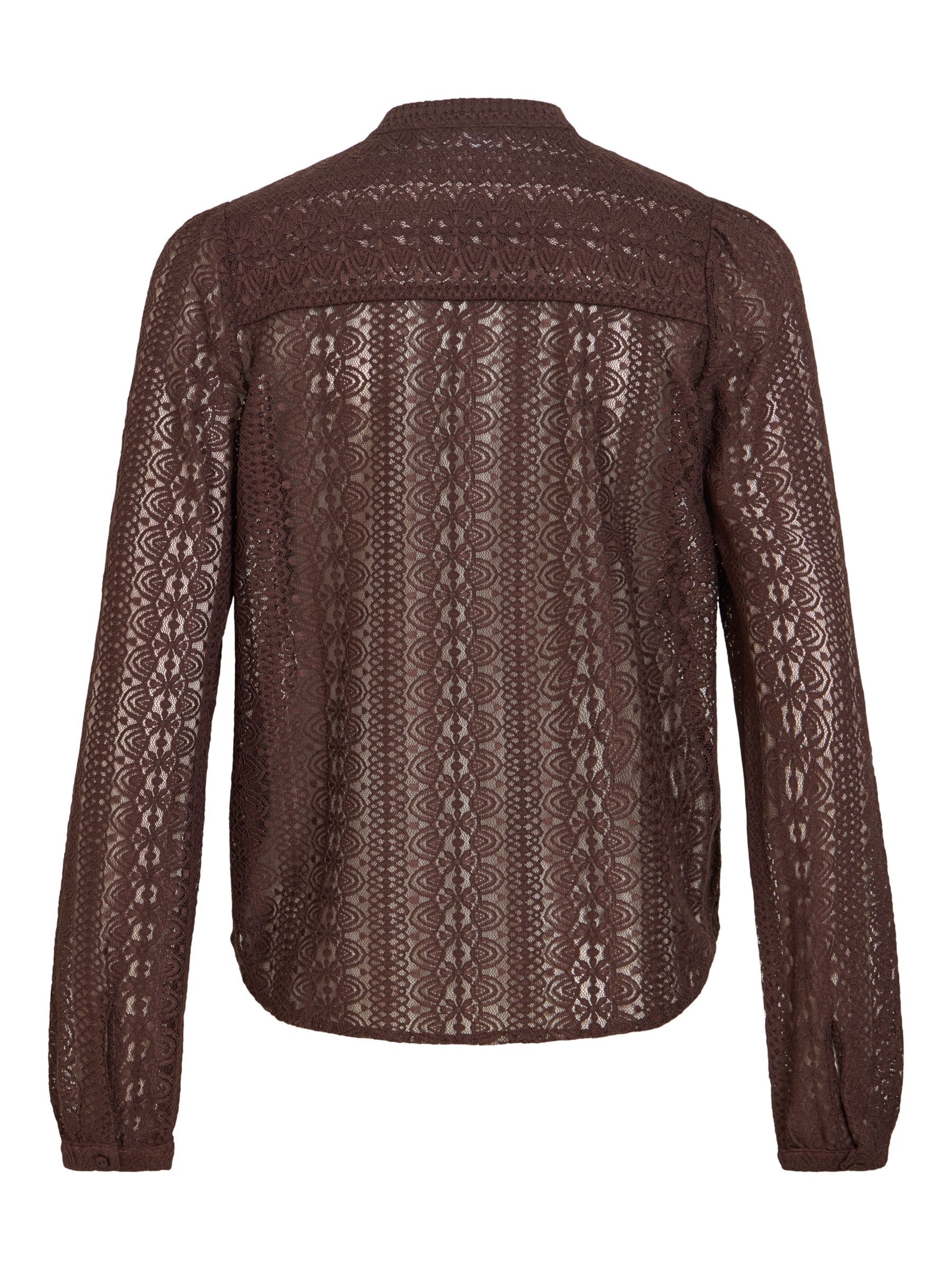 VILA - Blusa 'CHIKKA' en marrón
