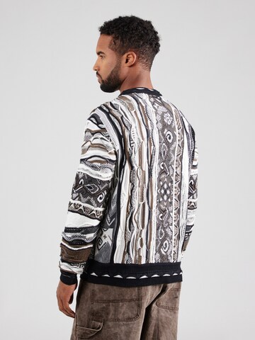 Pull-over Carlo Colucci en mélange de couleurs