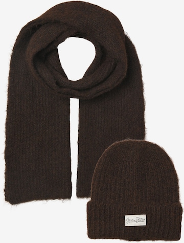 Bonnet 'JXKATHERINE' JJXX en marron : devant