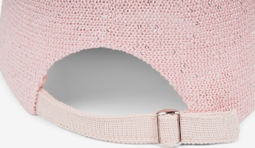 styleBREAKER Cap 'Gewebtes Baseball Cap Pailletten' in Pink