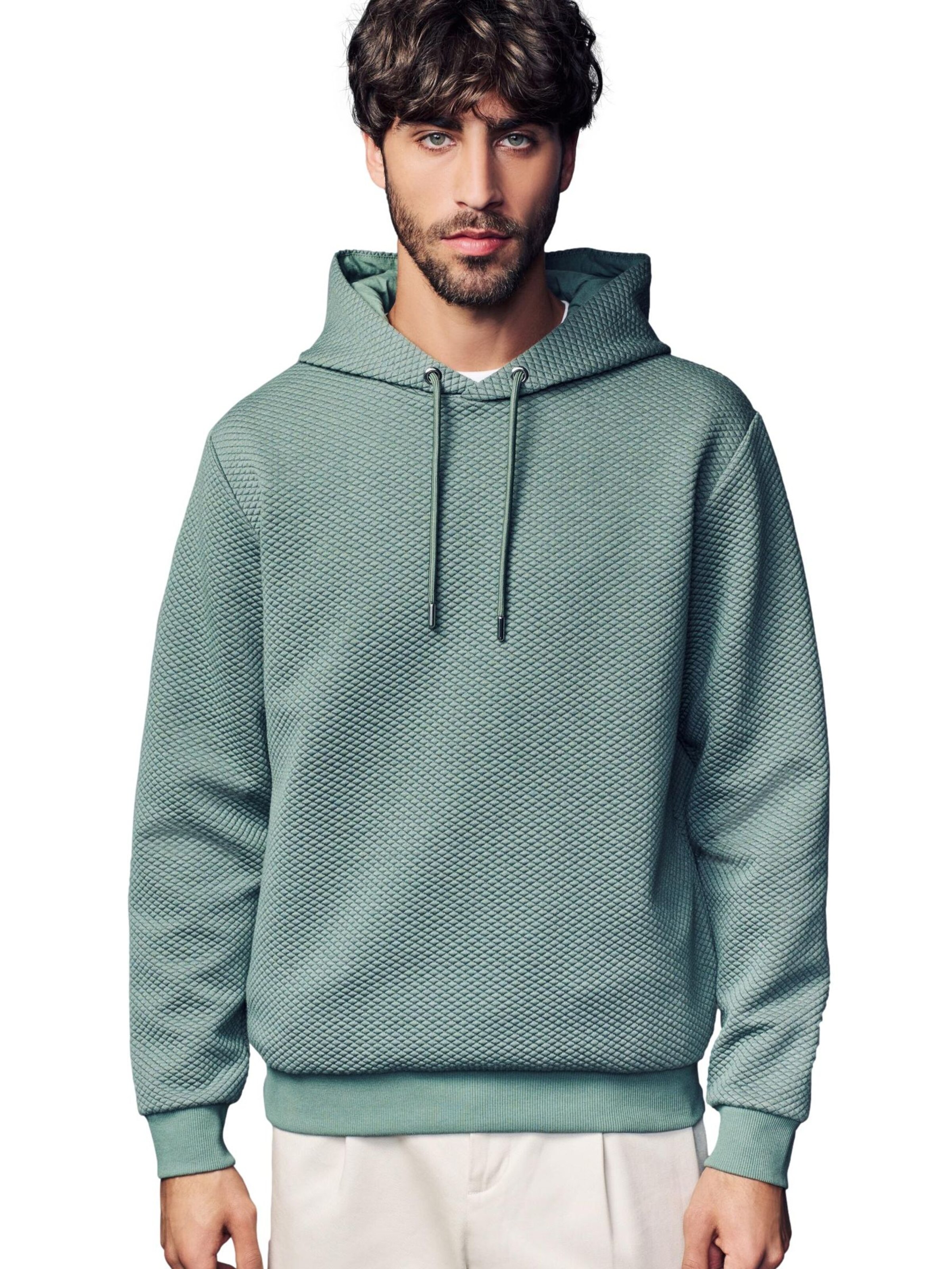 Felpa di Next in verde: frontale